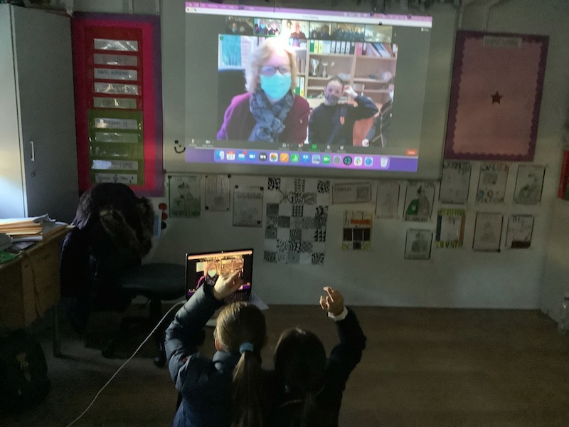 virtual visit - Junior School Enjoys Inspirational Talks From Visiting Authors