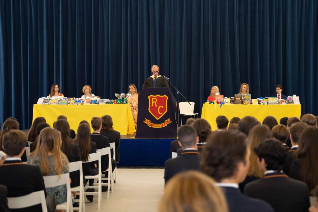 PrizeGivinfMrFPowel 1024x683 - 2022 Senior School Speech Day & Prize Giving