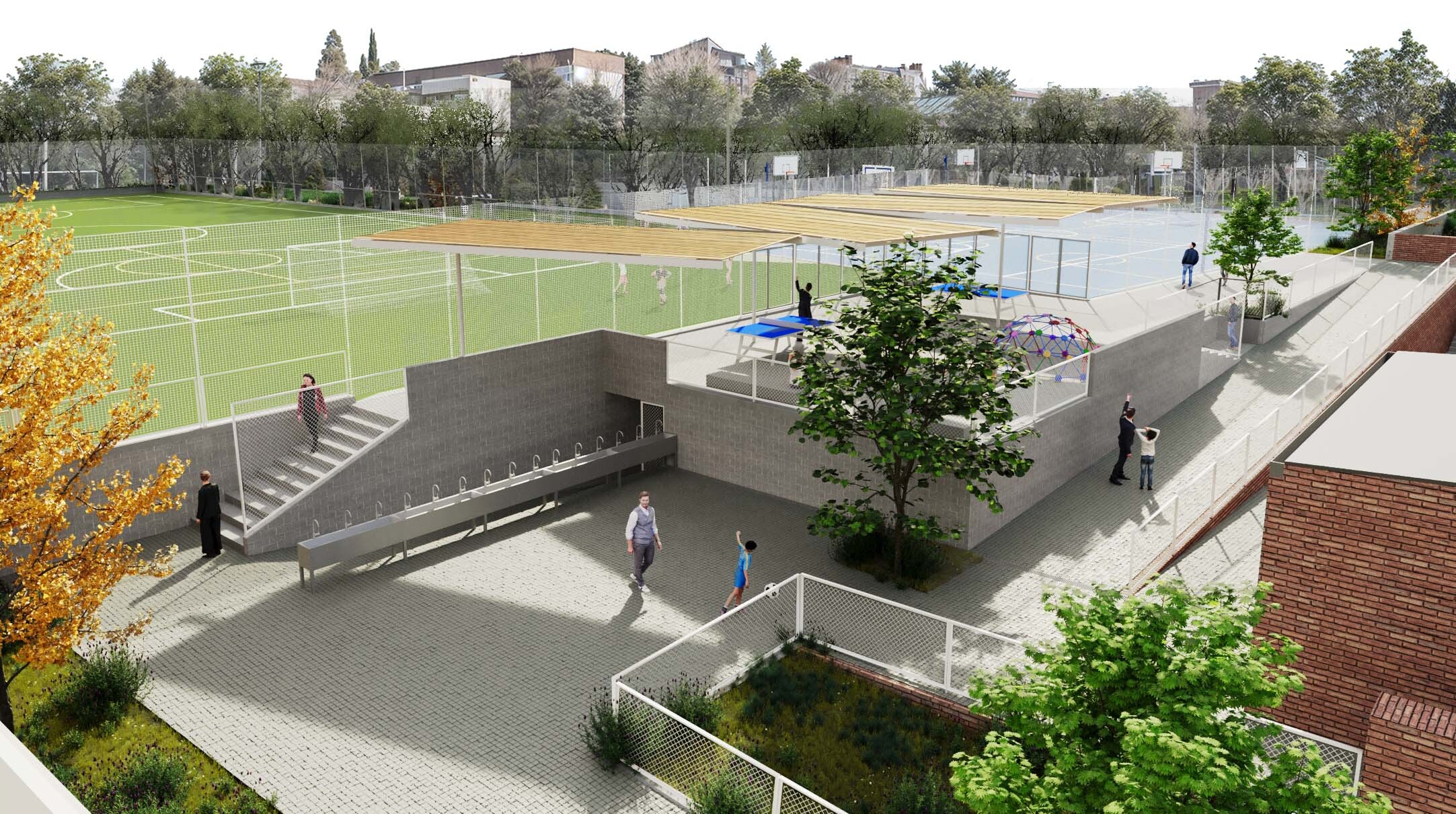Render 1 - Upcoming Campus Developments