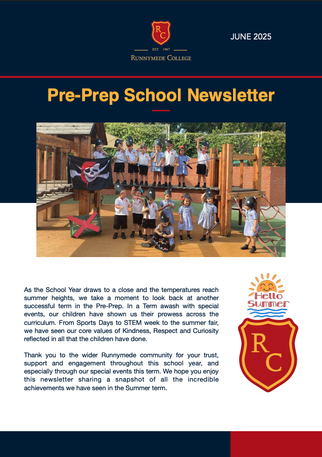 preprep summer 2024 2025 - Newsletter repository
