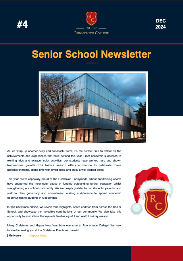 senior autumn 2024 2025 - Newsletter repository