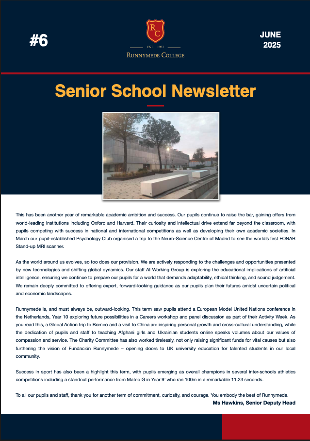senior summer 2024 2025 - Newsletter repository